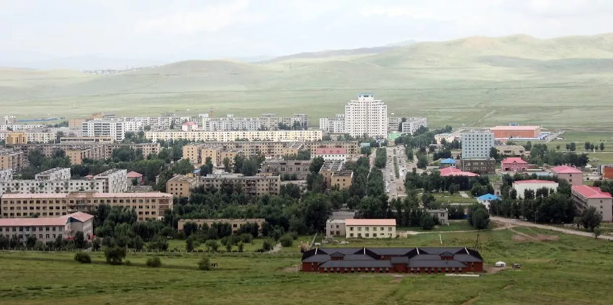 Darkhan city view 