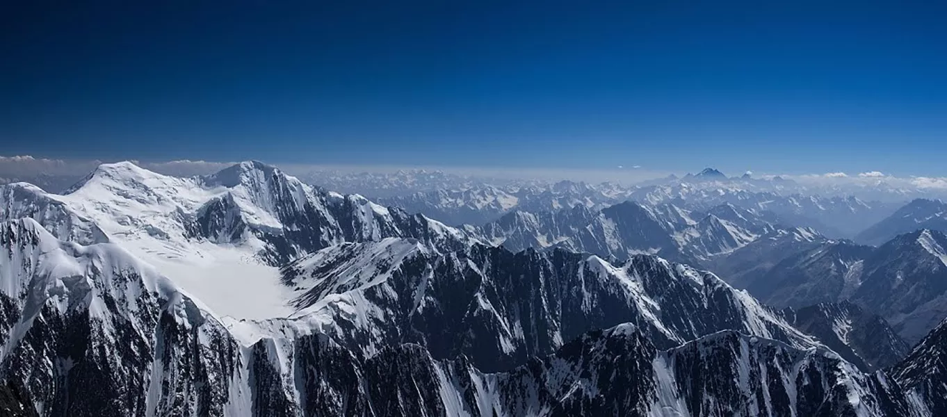 landscape in Noshaq mountain, Afghanistan