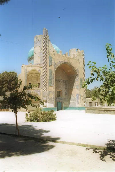 Shrine of Khoja Abu Nasar Parsa in Balkh, Afghanistan