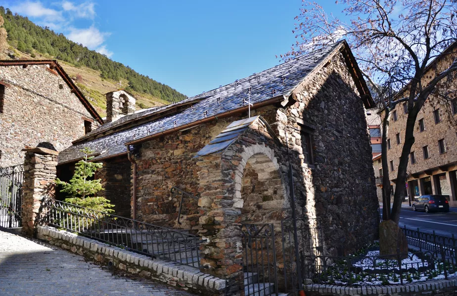 Sant Pere church in Soldeu, Andorra