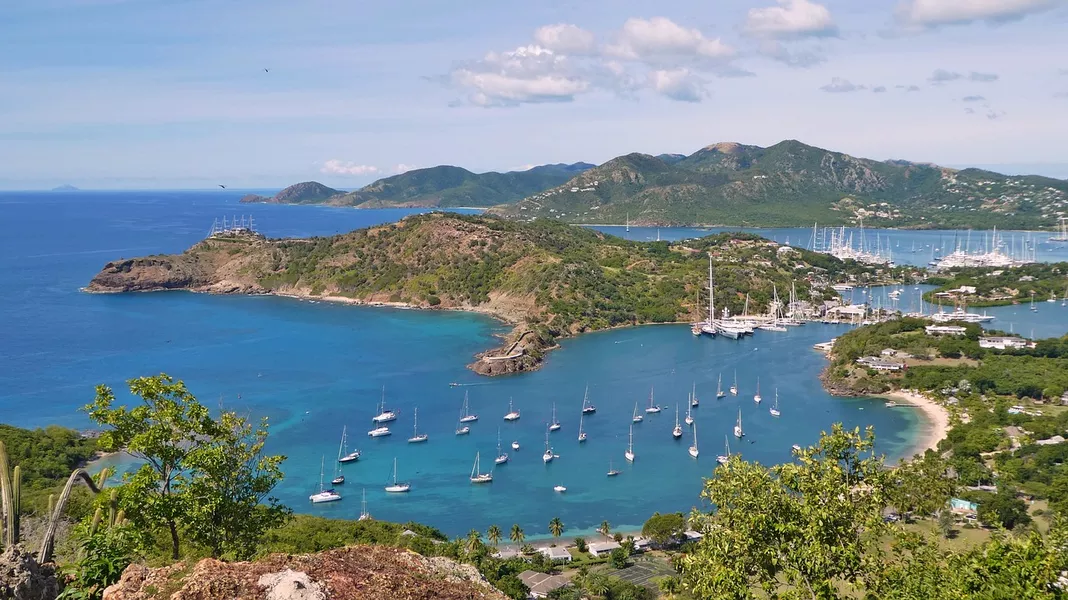 view from Shirley Heights, Antigua and Barbuda