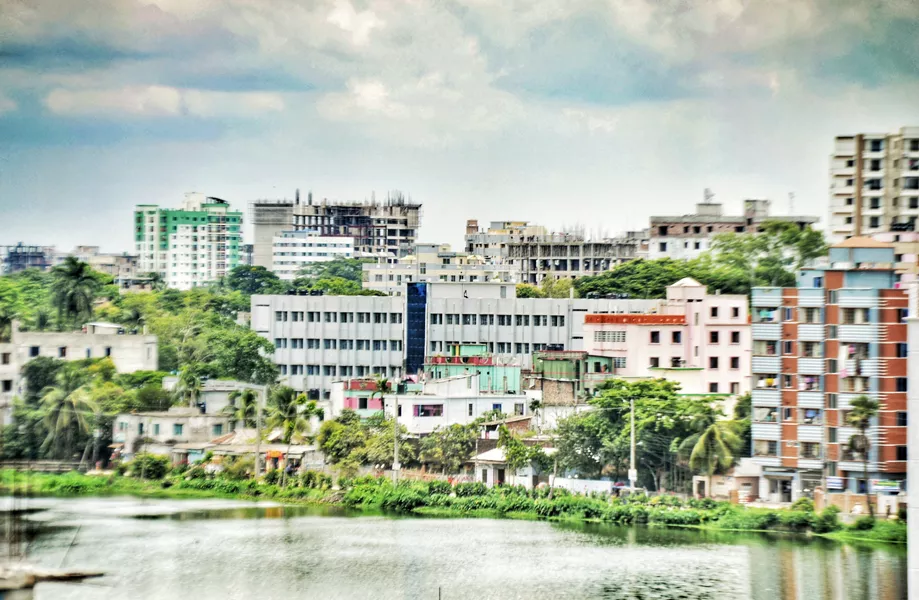 cityscape of Comilla, Bangladesh