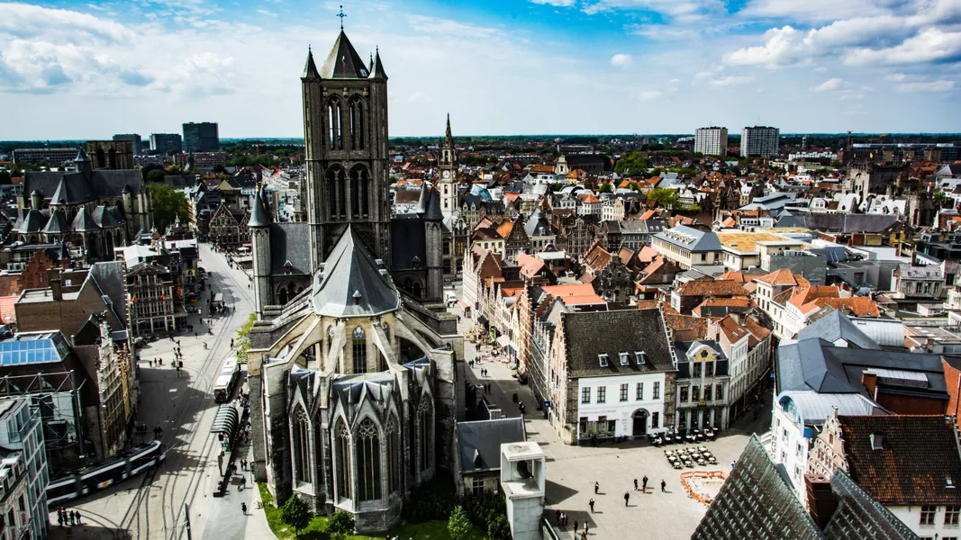 church in Ghent, Belgium
