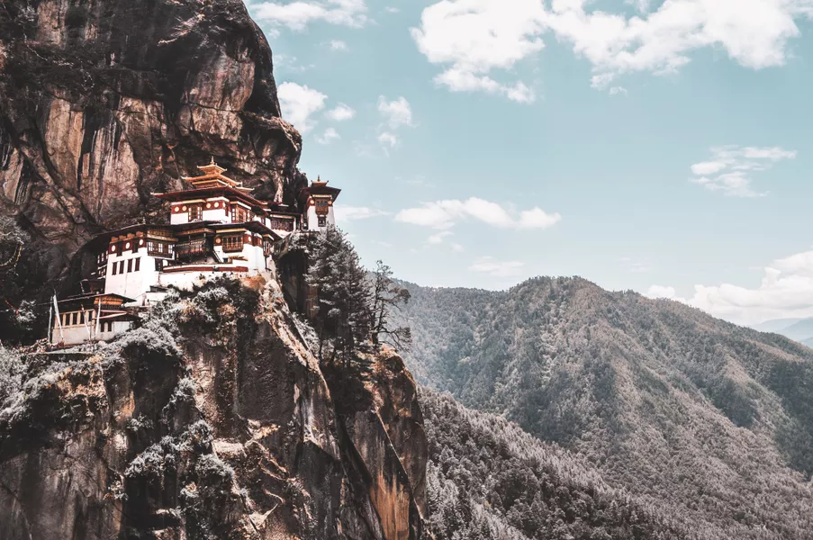 Tiger’s Nest monastery near Paro Valley, Bhutan