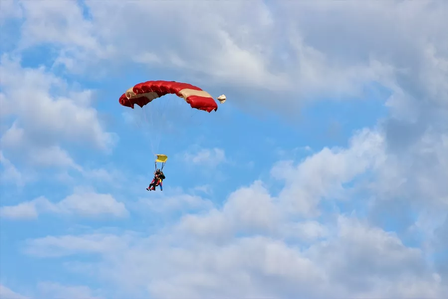 Skydiving in Boituva, Brazil