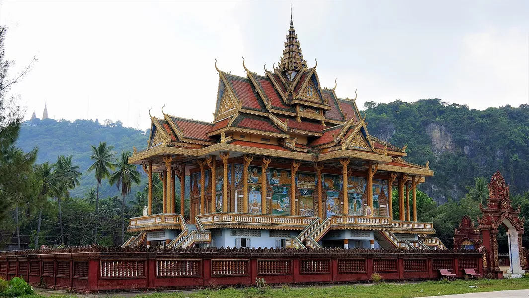 temple in Battambang, Cambodia