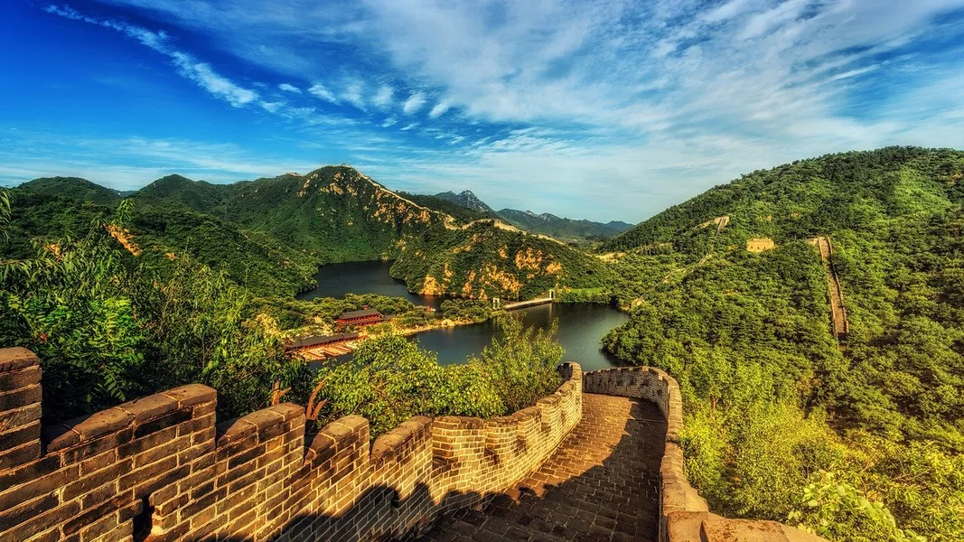 landscape in Great Wall of China