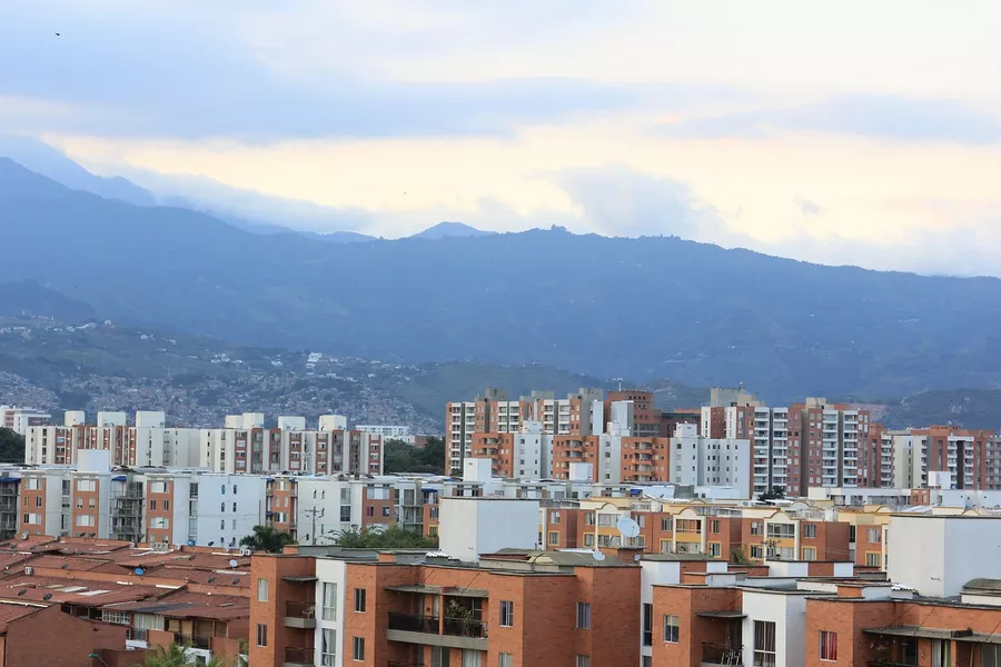 panoramic view of Cali, Colombia