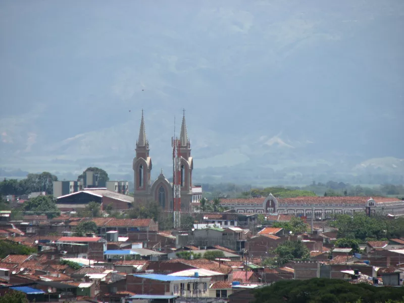 cityscape of Tulua, Colombia