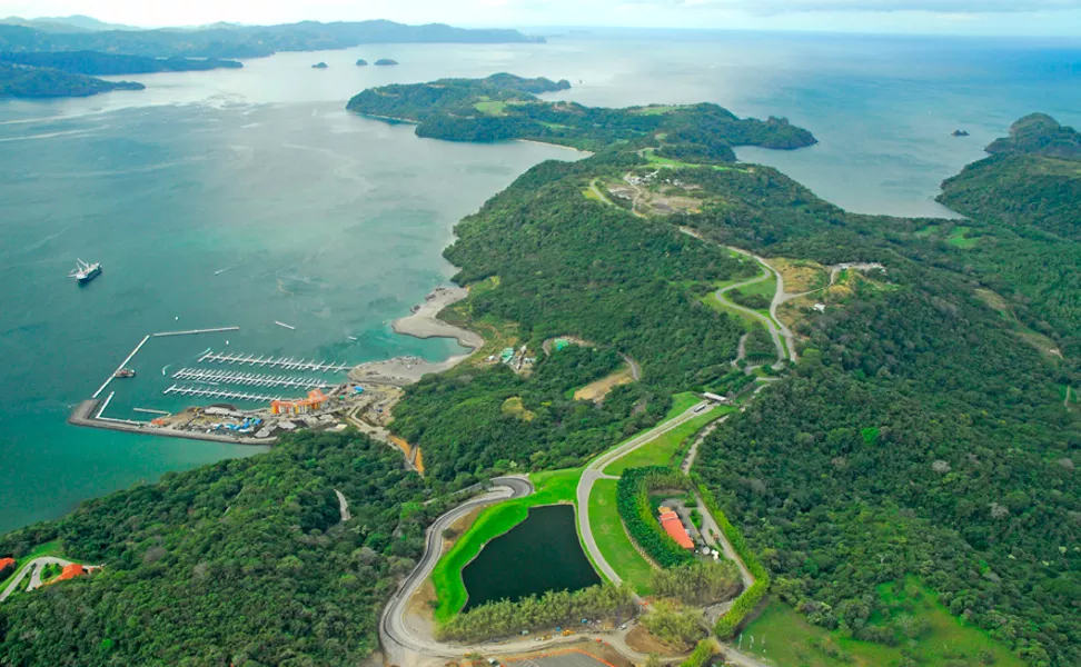 panoramic view of Papagayo, Costa Rica