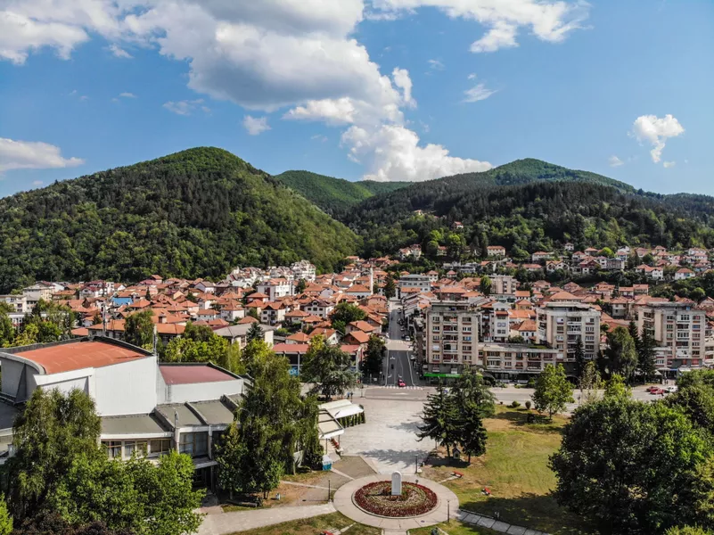 city view of Prijepolje, Serbia