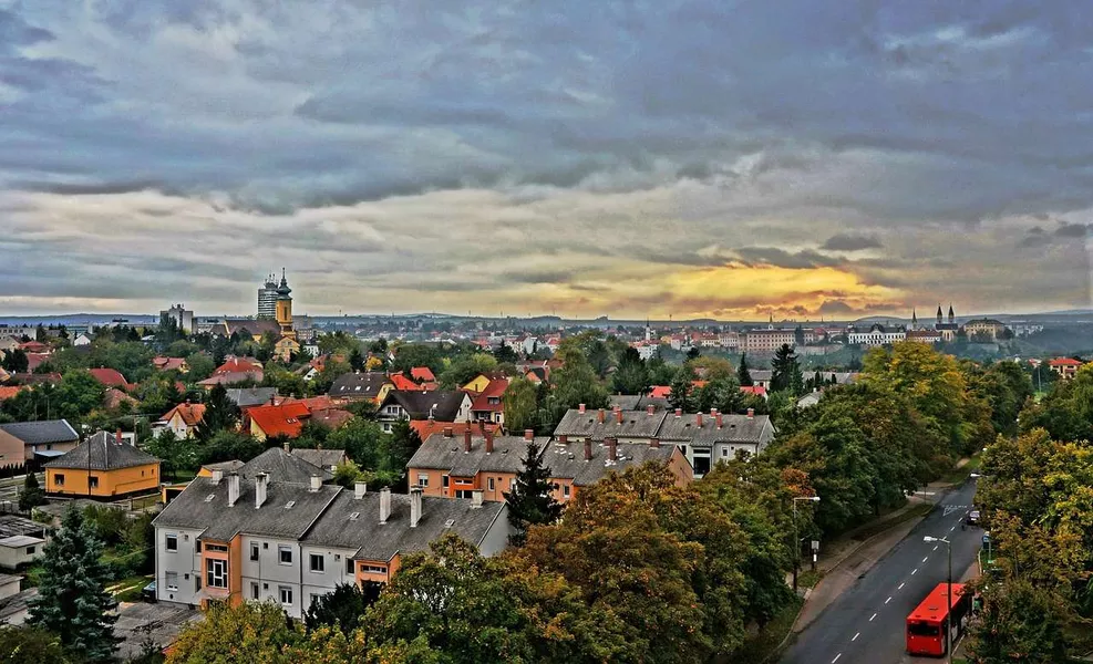 City view of Veszprem, Hungary 