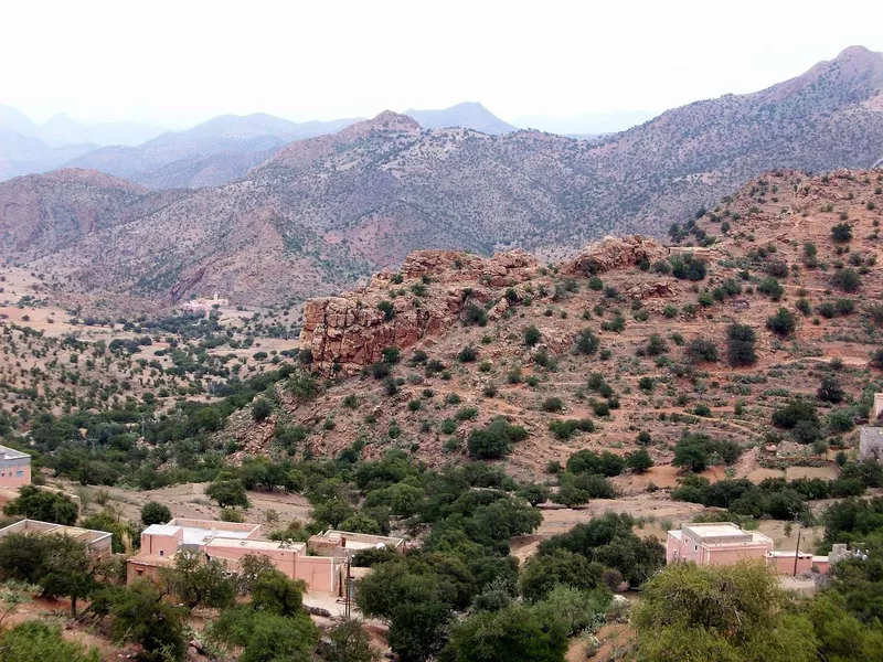 Anti-Atlas mountain in Morocco
