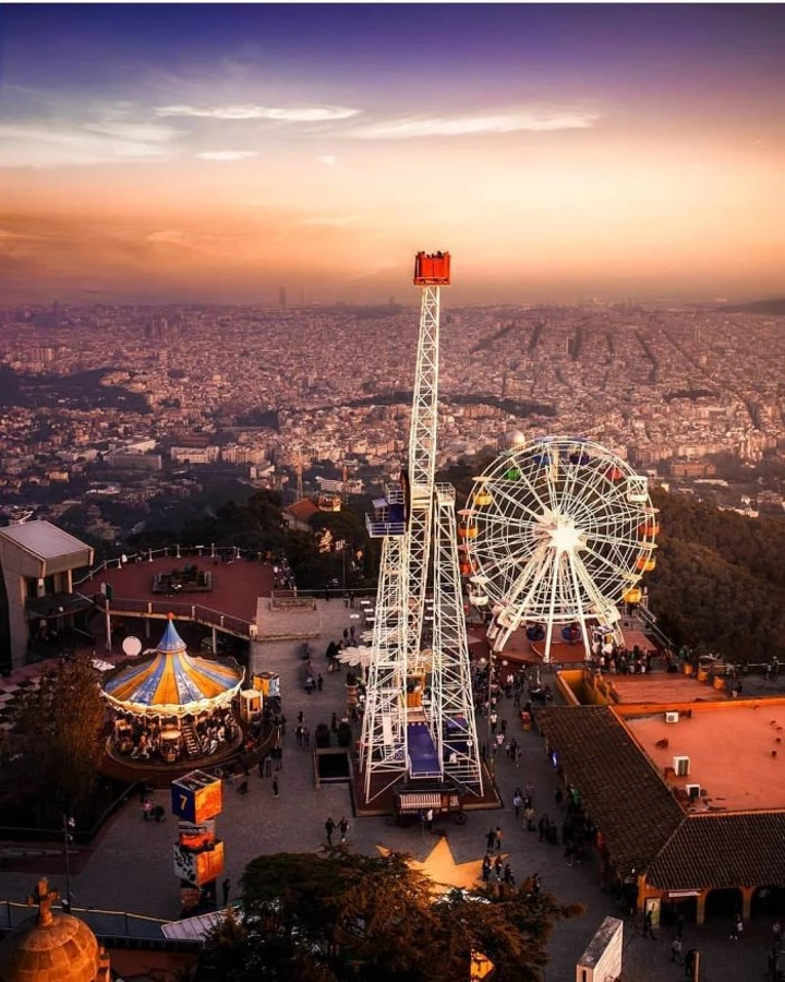 Tibidabo Amusement Park In Barcelona Cost When To Visit Tips And Location Tripspell